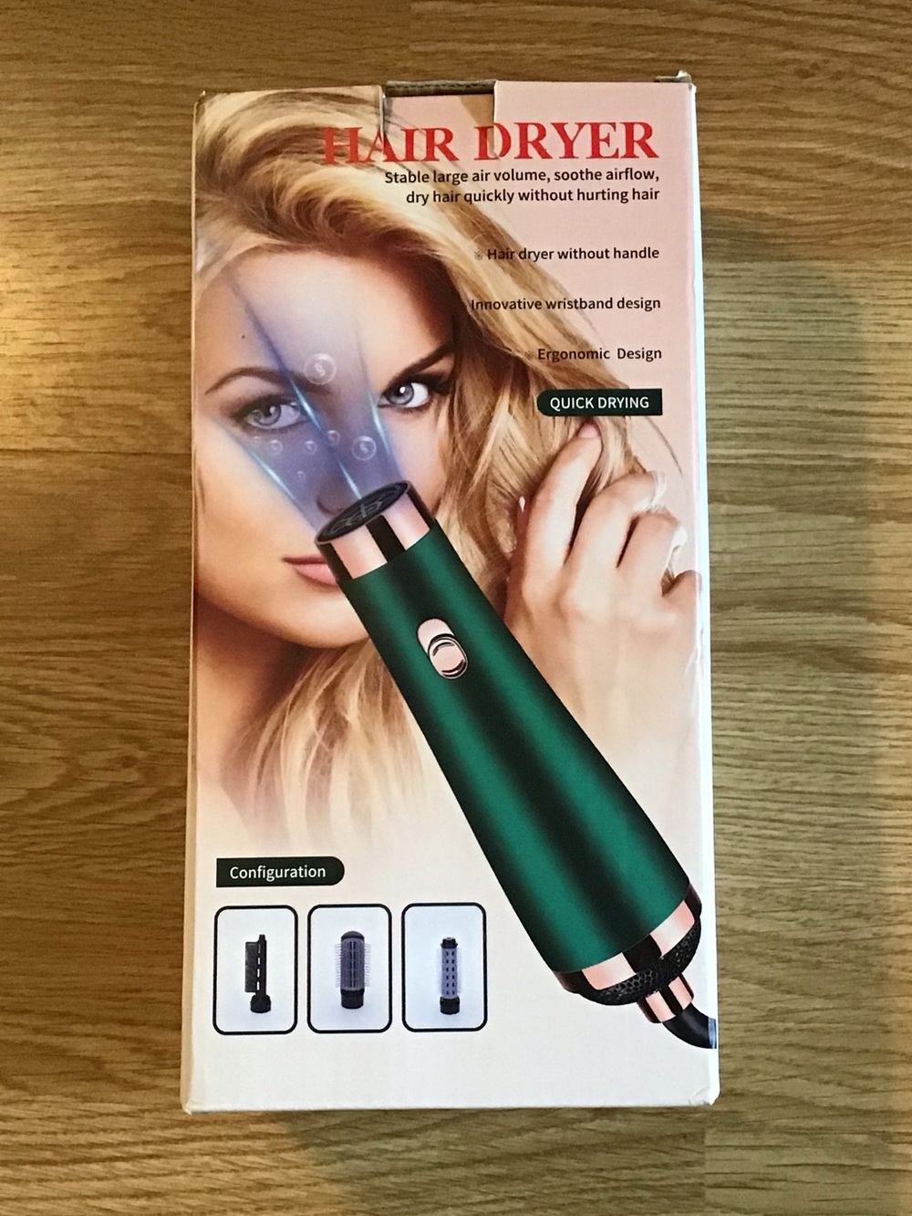 Hair Dryer for Women - Green - Unbranded